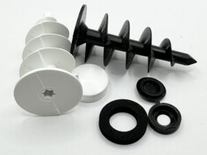 SWI-SR50  Spiral Fixing with Neoprene Washer 10 pack