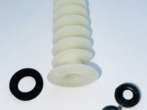 SWI-SR80 Spiral Fixing with Neoprene Washer 10 pack